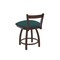 Holland Bar Stool Co 18" Low Back Swivel Vanity Stool, Bronze Finish, Graph Tidal Seat 82118BZ022 - alternate 5